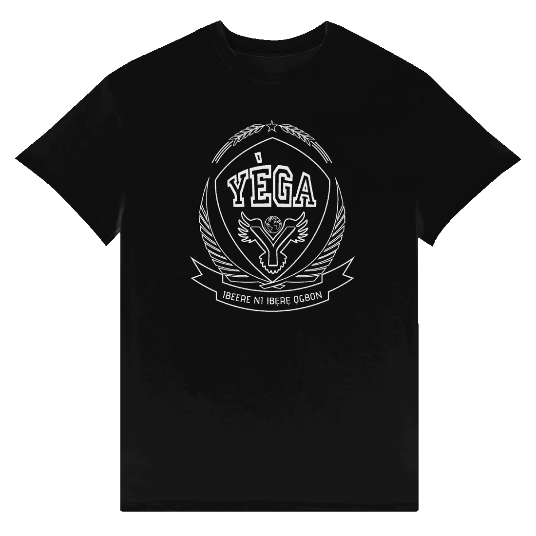 YÈGA Crest Ultra Cotton Unisex Crewneck T-shirt